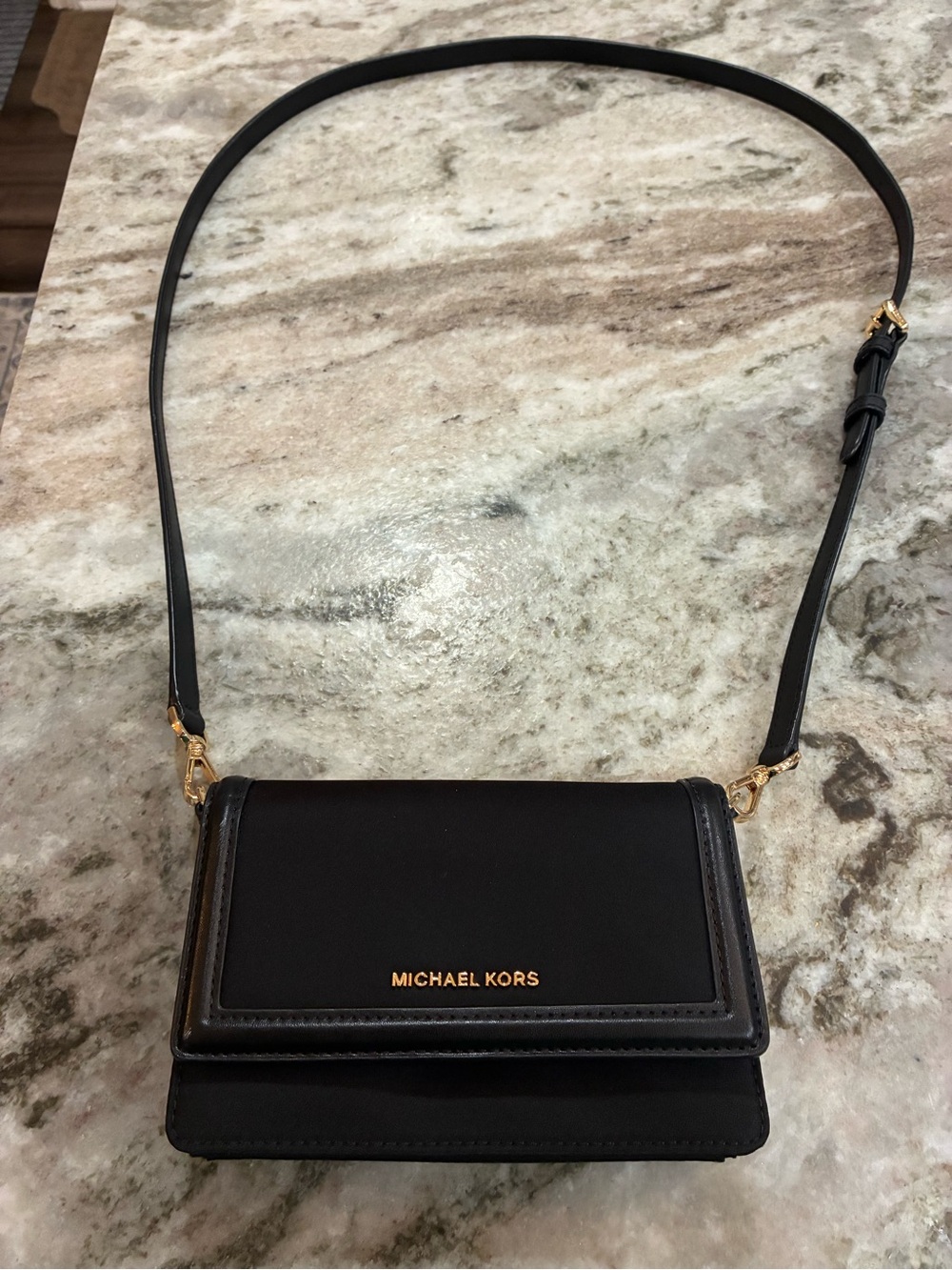 Michael Kors Jet Set Small Nylon Gabardine Smartphone Crossbody Bag